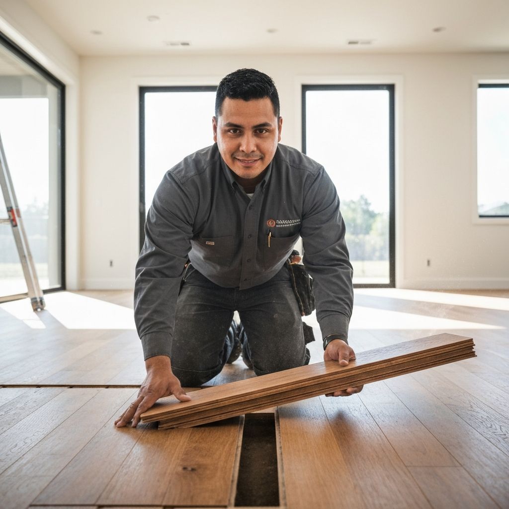 Koca Vloeren vakmannen aan het werk